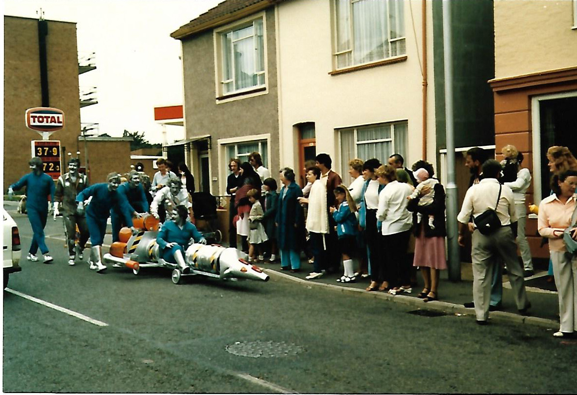 Rainham Bed/Cart Race Photos 1980s